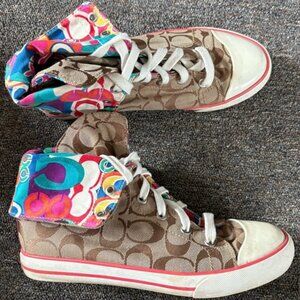 Coach Bonney High Top Sneakers Size 7 5